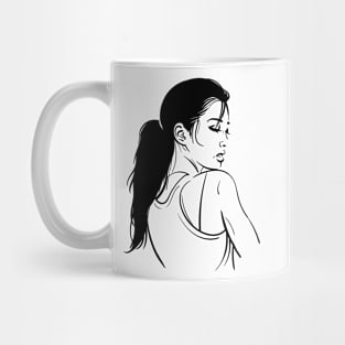 Woman portrait Mug